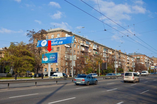 Щит 6.2x3.2,  Дружбы Народов бульв., 11, в сторону ст. м. "Дружбы народов"