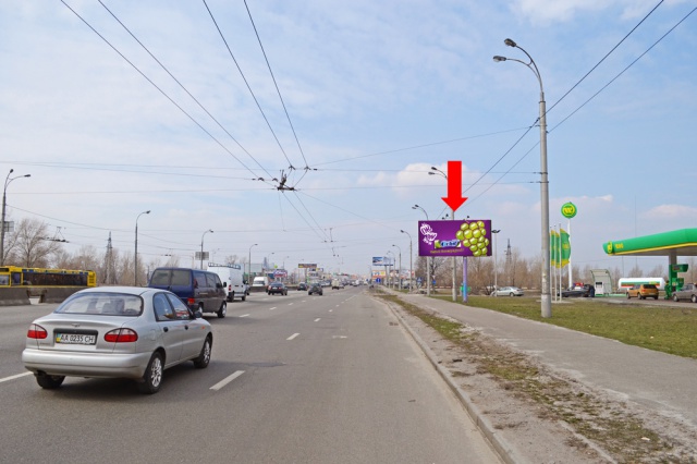 Призма 6x3, Генерала Ватутина пр-кт, - ул. Оноре де Бальзака, за мостом, АЗС "WOG" в сторону Московского моста Призма 6x3, Генерала Ватутина пр-кт, - ул. Оноре де Бальзака, за мостом, АЗС "WOG" в сторону Московского моста