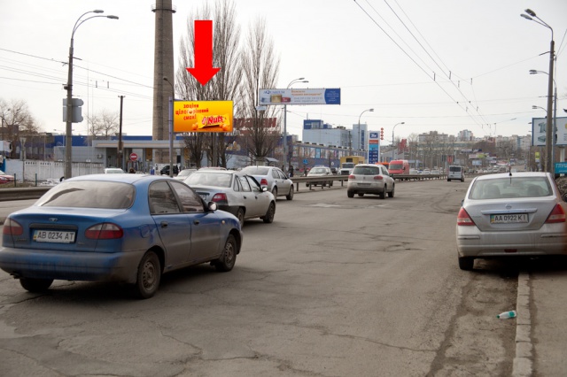 Щит 6x3,  Луговая ул., возле "Каравана", в сторону Виноградаря