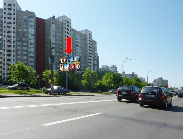 Щит 6x3,  Харьковское шоссе, 148, 100м от пересечения с ул. Тростянецкой